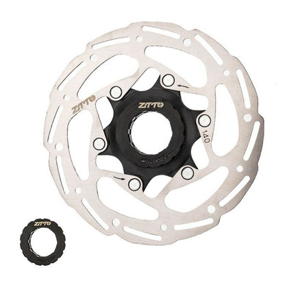 ZTTO ZSDP Stainless Steel Bicycle Middle Lock Disc Road Mountain Bike Brake Pad with Lock Lid