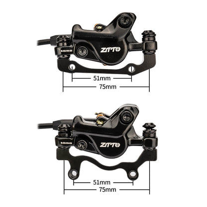 ZTTO G55 Aluminum Alloy MTB Front and Rear Hydraulic Brake Kit for Mountain Bike