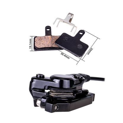 ZTTO ZT-YD1 1 Pair Bike Hydraulic Disc Brake Front + Rear Bicycle Disc Brake Set