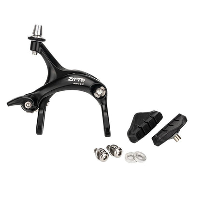 ZTTO 1 Pair Road Bike Brake Dual Pivot Calipers Bicycle Front Rear C Brake Caliper