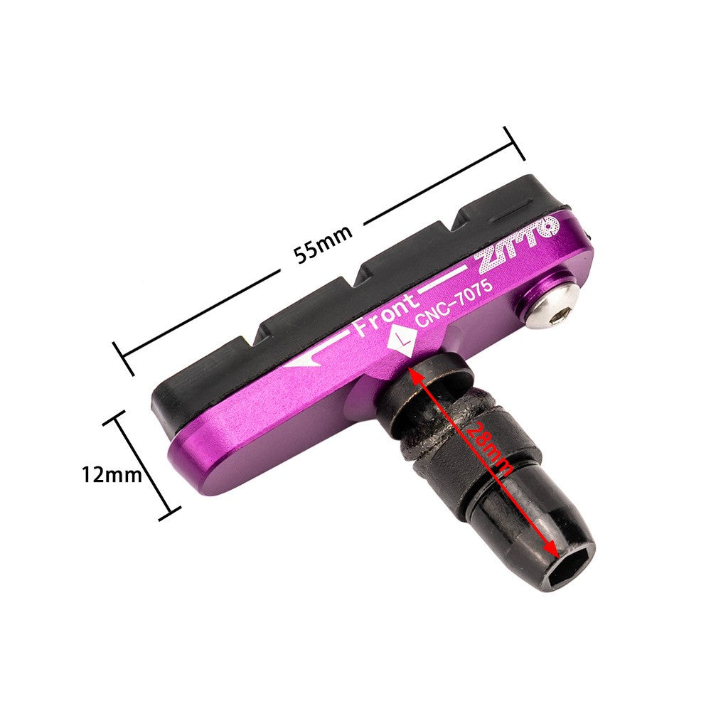ZTTO ZDSCP 1 Pair Bike Brakes Pads Set 55mm for MTB Mountain Bicycle V-Brake Blocks