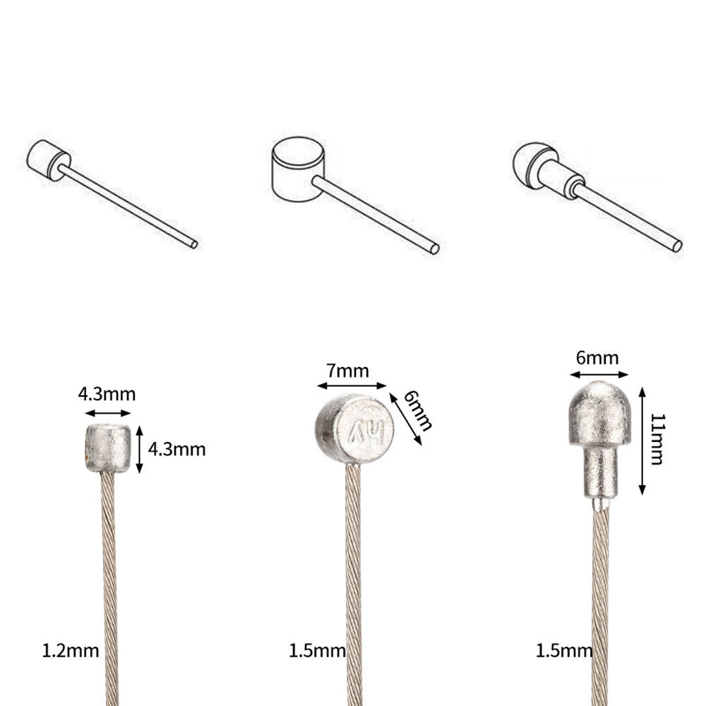 ZTTO Stainless Steel Bike Brake / Shift Line Core Braking / Shifter Inner Cable