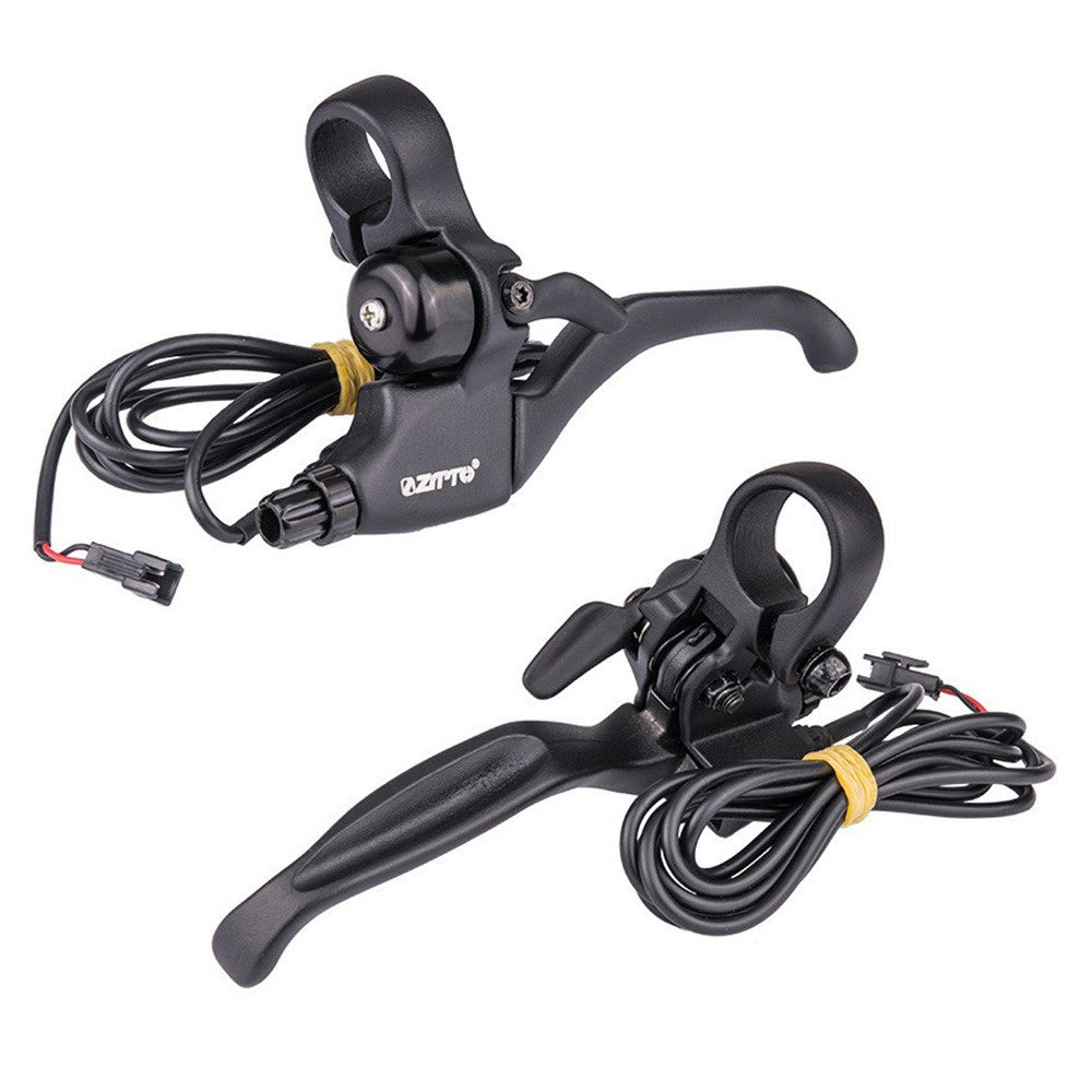ZTTO SB4A 1 Pair Aluminum Alloy Electric Bike Brake Handle Bar with Bell
