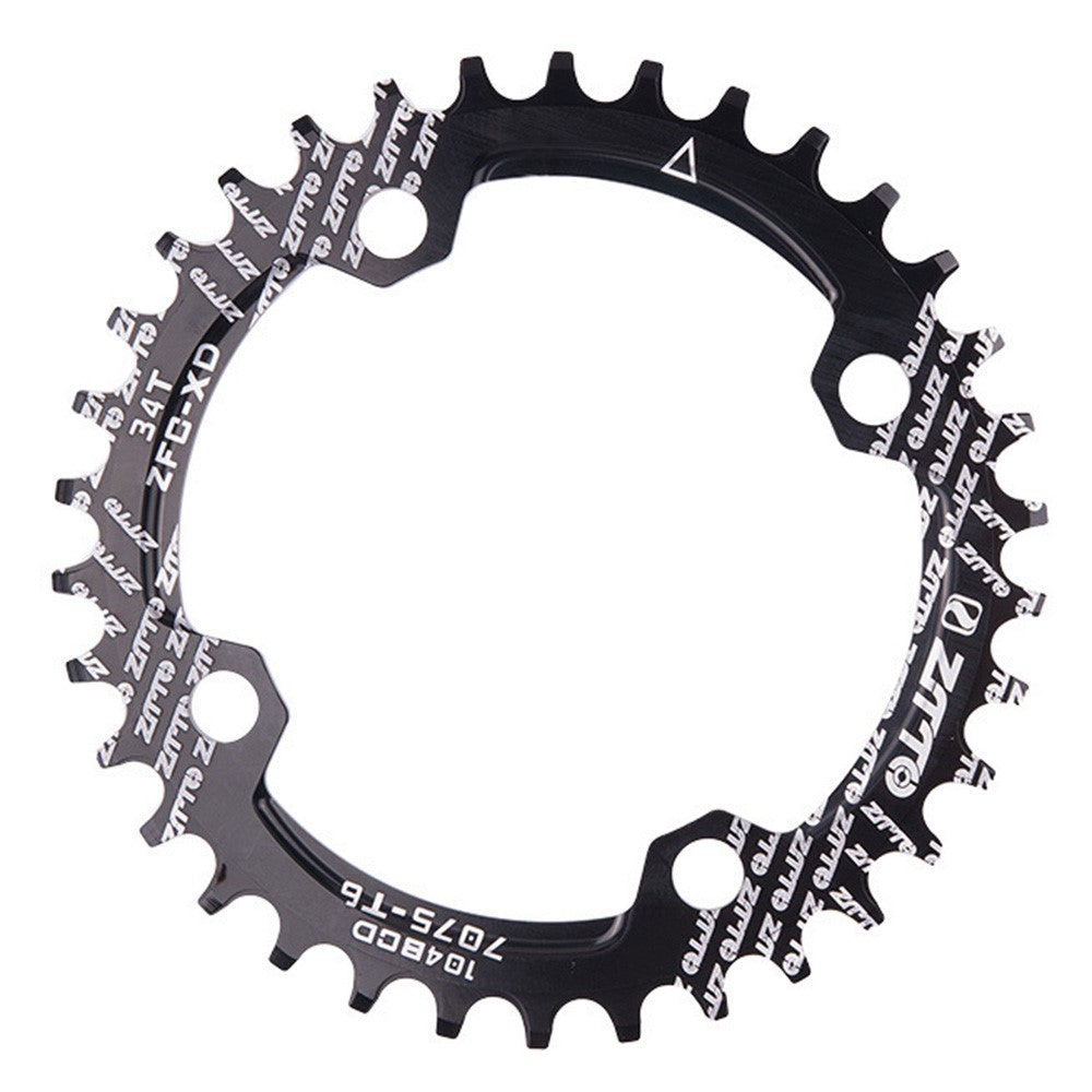 ZTTO 104BCD Positive Negative Teeth Bike Single Chainring Aluminum Alloy Crankset Single Speed Disc