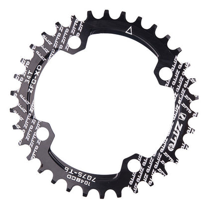 ZTTO 104BCD Positive Negative Teeth Bike Single Chainring Aluminum Alloy Crankset Single Speed Disc