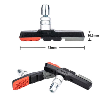 ZTTO  SCP2 1 Pair Rubber+Metal Mountain Bike Brake Pads Bicycle Accessories