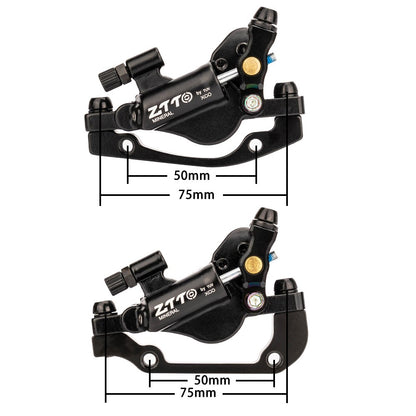 ZTTO XLYD1 1 Pair Front + Rear Aluminum Alloy MTB Bike Line Pulling Hydraulic Disc Brake Calipers