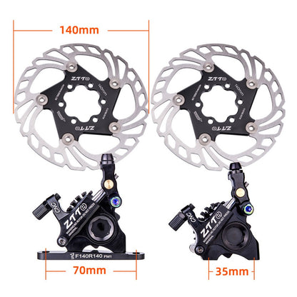 ZTTO GLDS 1 Pair Aluminum MTB Bike Disc Brake Set Cycling Accessory for Road Bicycle
