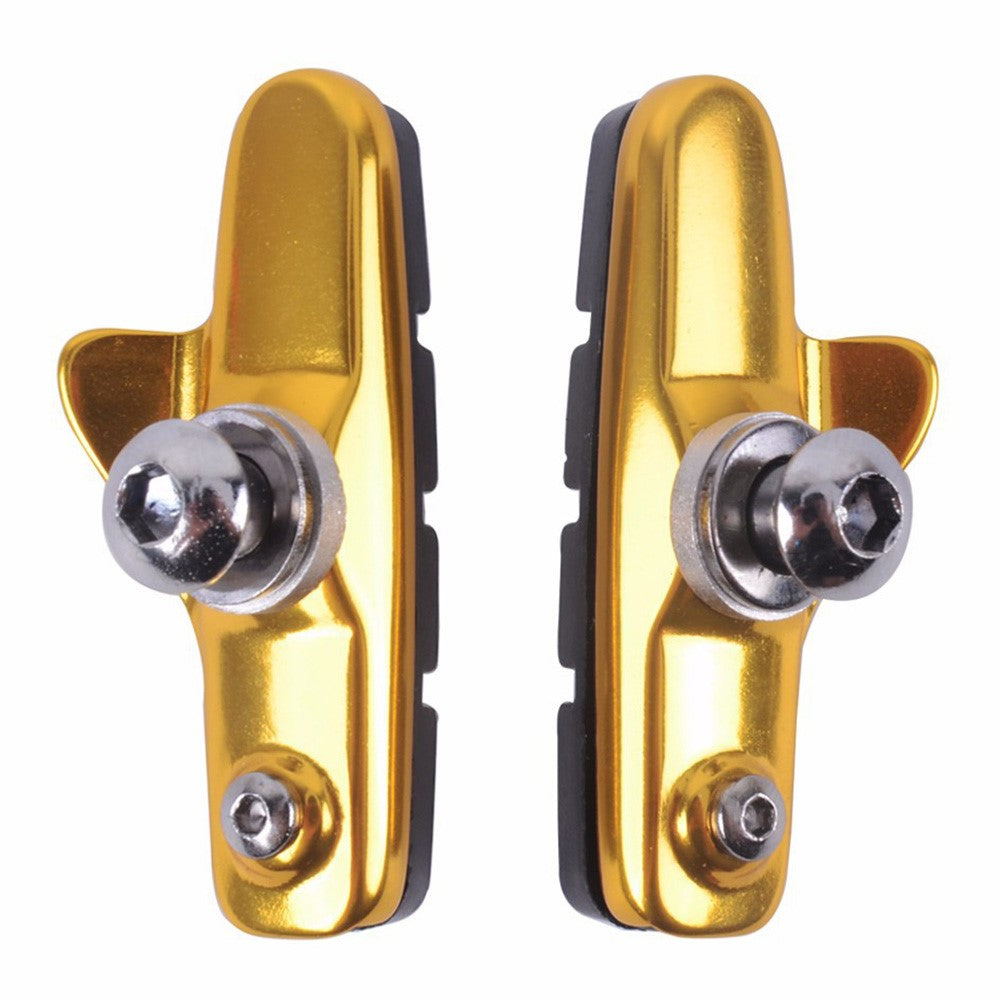 ZTTO SCP1 Aluminum+Rubber Lightweight Road Bike Brake Shoes C Brake Caliper Hoof