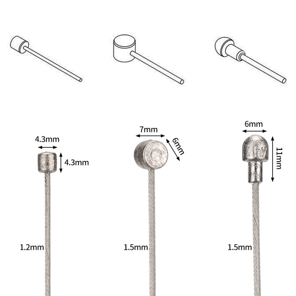 ZTTO Universal Bike Shift Derailleur Cable Bicycle Brake Cable Housing Replacement Kit