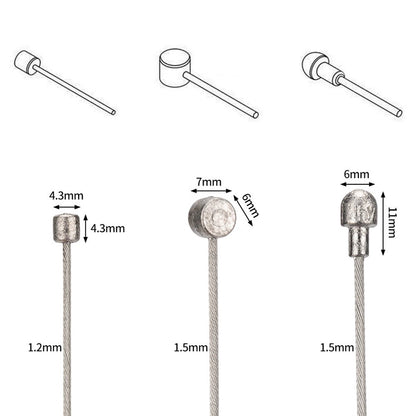 ZTTO Universal Bike Shift Derailleur Cable Bicycle Brake Cable Housing Replacement Kit