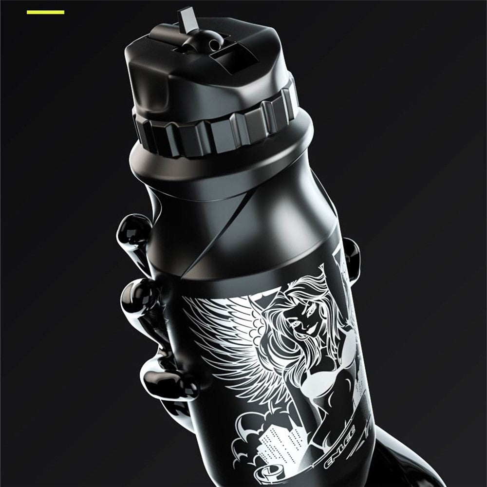 ENLEE Sports Water Bottle 650ML Mountain Bike Water Bottle Cup for Outdoors Camping Cycling Fitness Gym (BPA Free, without FDA Certificate)