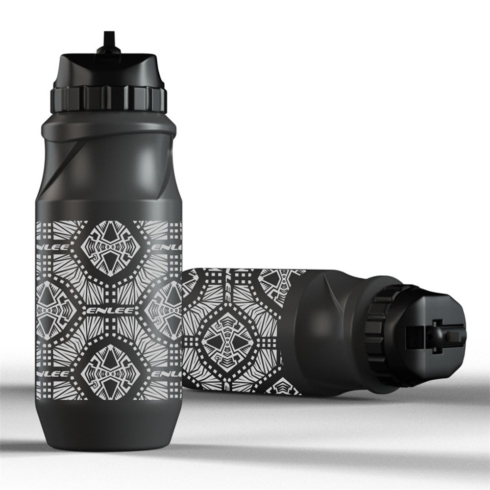 ENLEE Sports Water Bottle 650ML Mountain Bike Water Bottle Cup for Outdoors Camping Cycling Fitness Gym (BPA Free, without FDA Certificate)