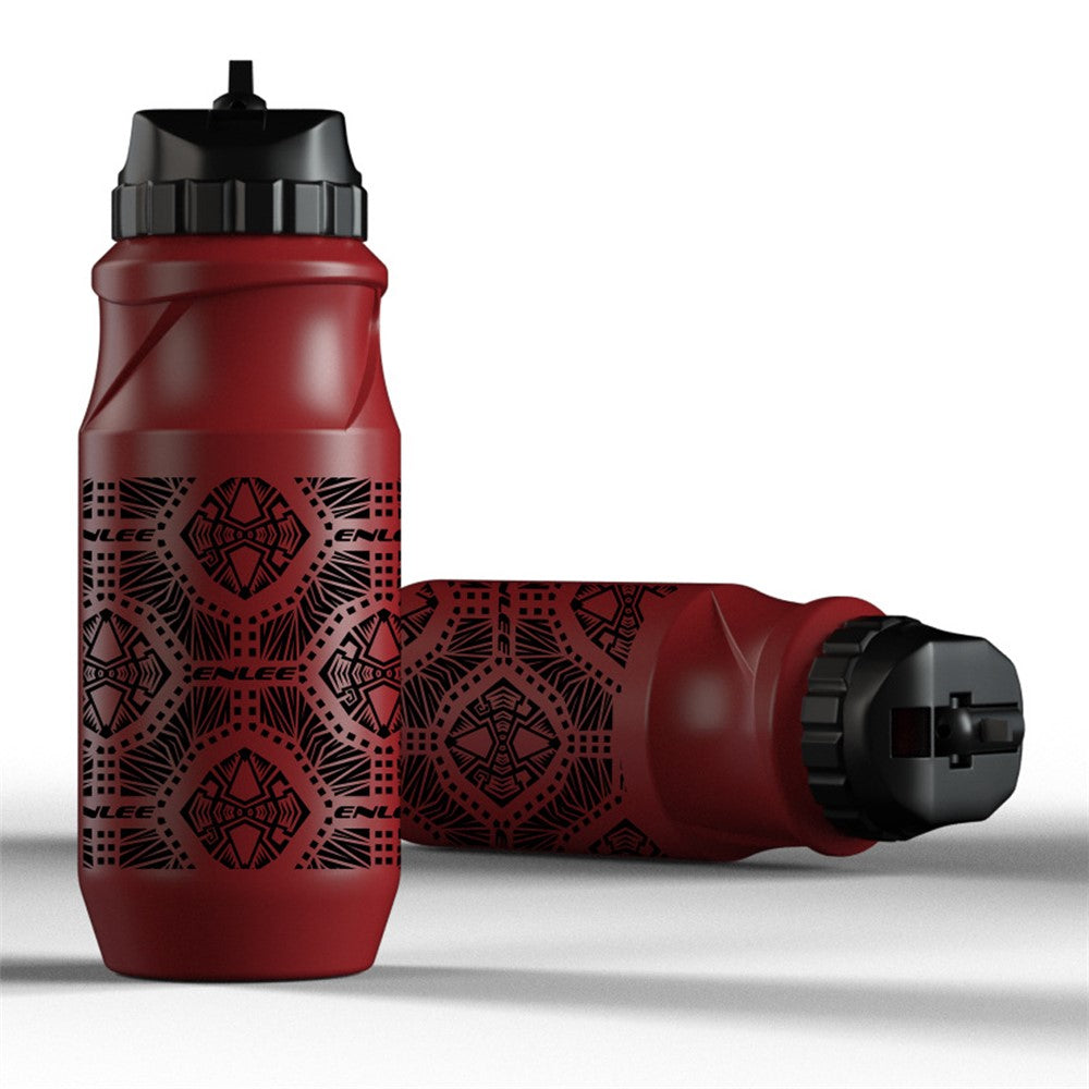 ENLEE Sports Water Bottle 650ML Mountain Bike Water Bottle Cup for Outdoors Camping Cycling Fitness Gym (BPA Free, without FDA Certificate)