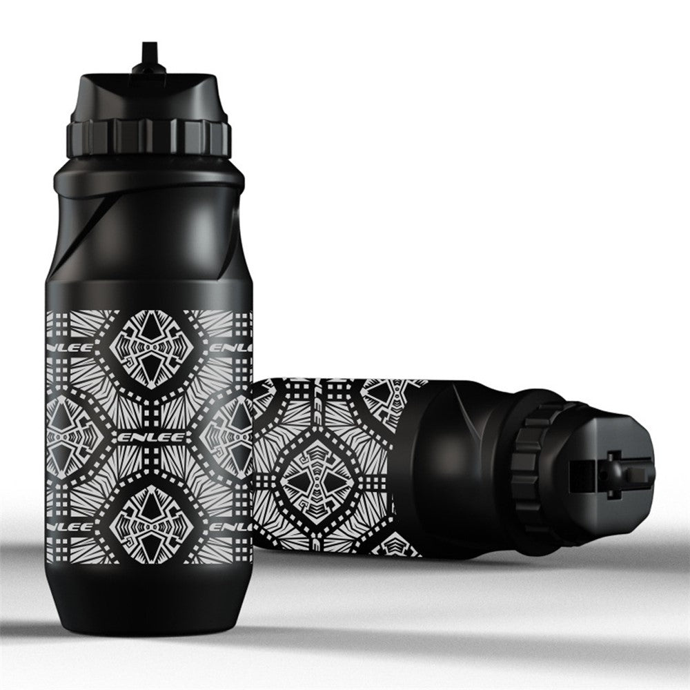 ENLEE Sports Water Bottle 650ML Mountain Bike Water Bottle Cup for Outdoors Camping Cycling Fitness Gym (BPA Free, without FDA Certificate)