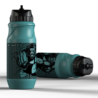 ENLEE Sports Water Bottle 650ML Mountain Bike Water Bottle Cup for Outdoors Camping Cycling Fitness Gym (BPA Free, without FDA Certificate)