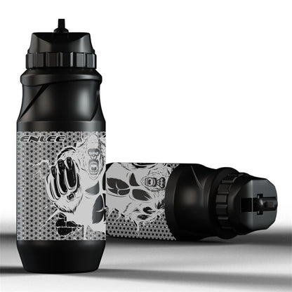 ENLEE Sports Water Bottle 650ML Mountain Bike Water Bottle Cup for Outdoors Camping Cycling Fitness Gym (BPA Free, without FDA Certificate)