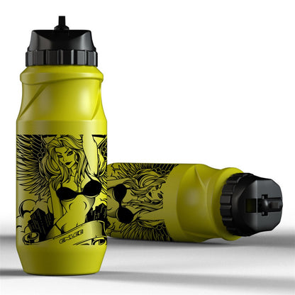 ENLEE Sports Water Bottle 650ML Mountain Bike Water Bottle Cup for Outdoors Camping Cycling Fitness Gym (BPA Free, without FDA Certificate)