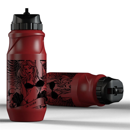 ENLEE Sports Water Bottle 650ML Mountain Bike Water Bottle Cup for Outdoors Camping Cycling Fitness Gym (BPA Free, without FDA Certificate)