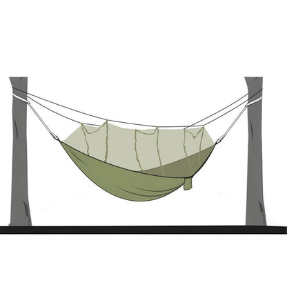 Camping Hanging Hammock Mosquito Net Bedding, Unfolded Size: 260x140cm