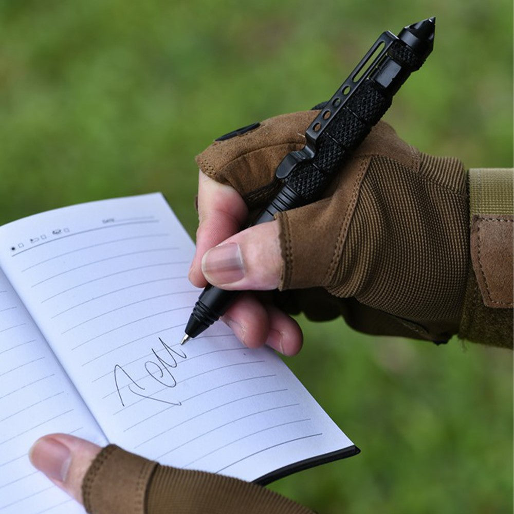BH2S Multifunction Military Tactical Pen Tungsten Steel Self Defense Pen