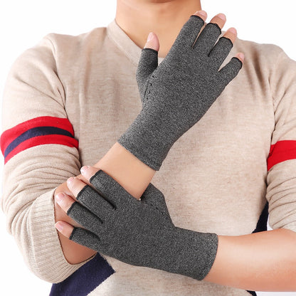 KYNCILOR A0046 1Pair Arthritis Gloves for Women/Men Relieve Pain Compression Gloves with Non-slip Grips for Swelling Rheumatoid
