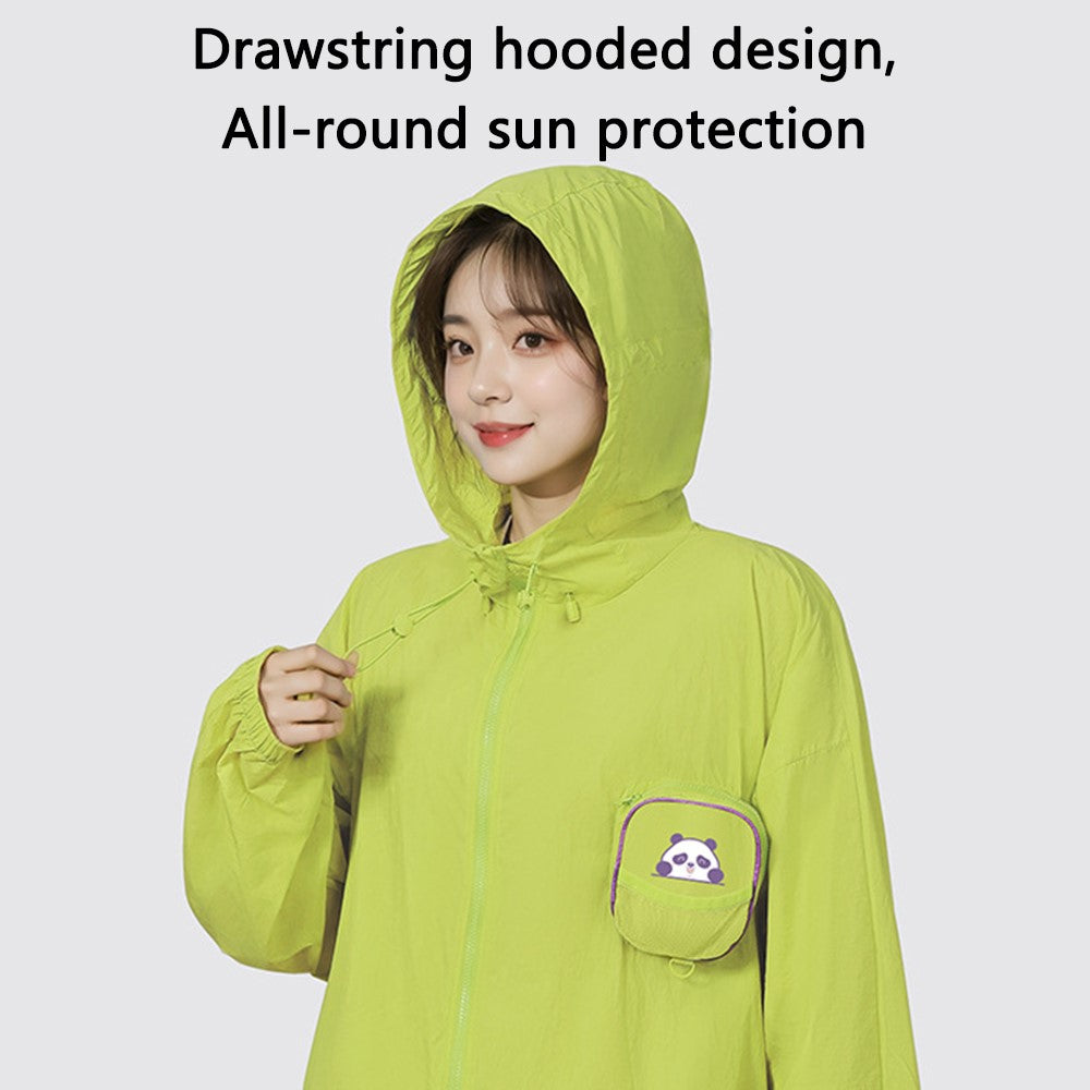 GOLOVEJOY FSY14 Summer UPF 50+ Sun Protection Jacket Long Sleeve Clothing Hoodie Sun-Proof UV Shirt