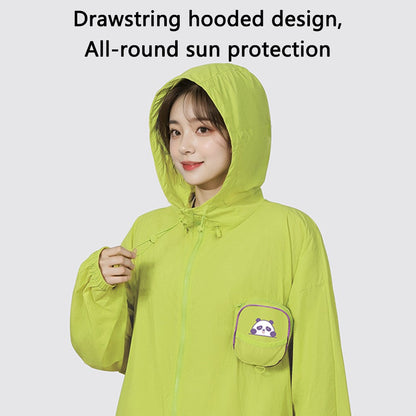 GOLOVEJOY FSY14 Summer UPF 50+ Sun Protection Jacket Long Sleeve Clothing Hoodie Sun-Proof UV Shirt