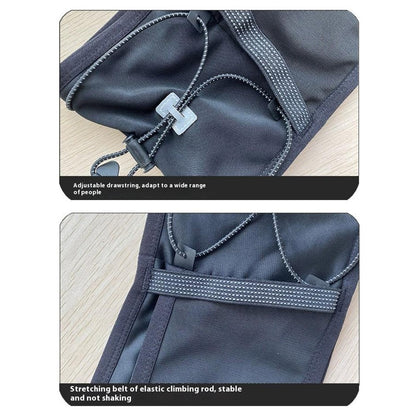 2309 Outdoor Sports Multiple Pockets Waist Bag Reflective Running Fanny Pack