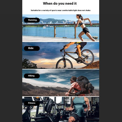 2309 Outdoor Sports Multiple Pockets Waist Bag Reflective Running Fanny Pack