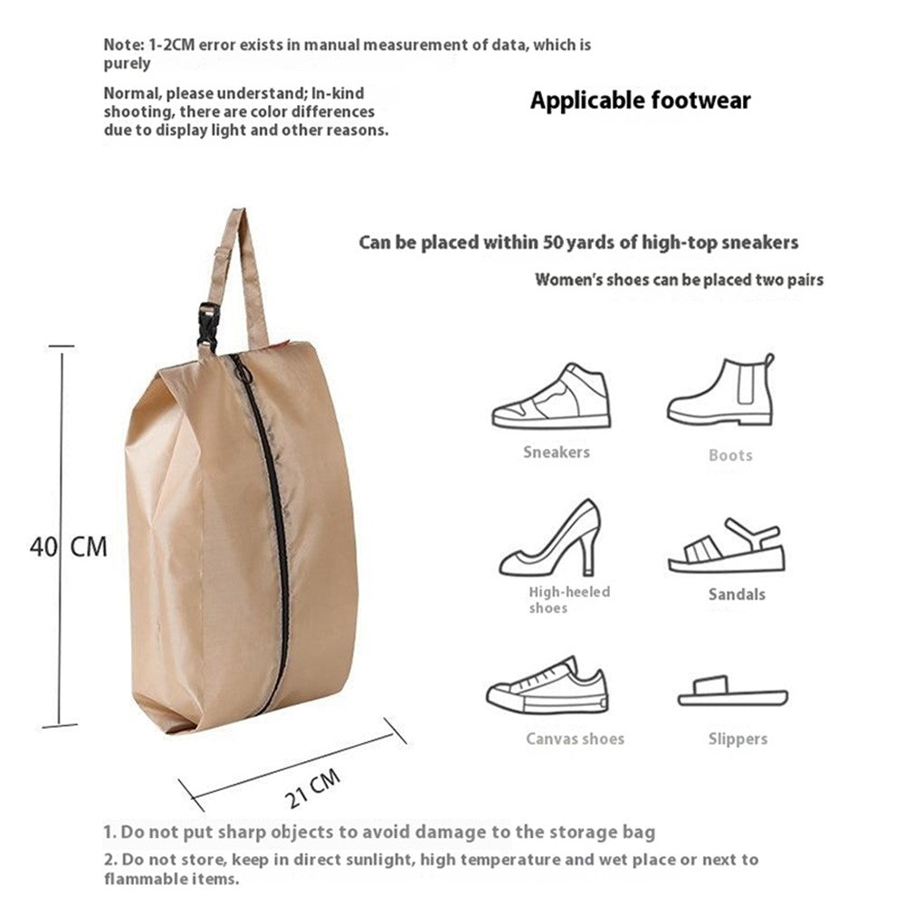 AOTU AT9010 Outdoor Travel Shoes Storage Bag Oxford Cloth Sneakers Sandals Carrying Bag