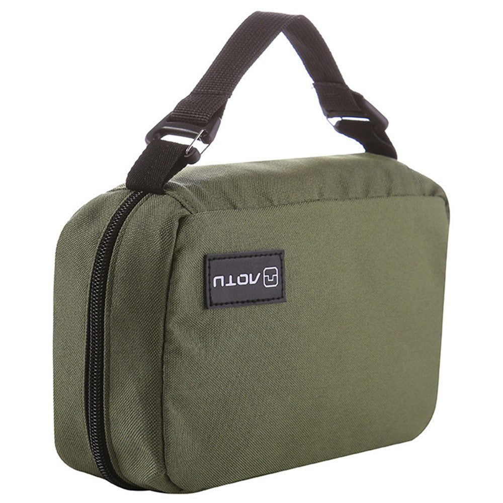 AOTU AT6903-2 Portable Oxford Cloth Travel Cosmetics Toiletries Storage Bag with Hanging Hook