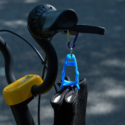5Pcs Outdoor Multifunctional Anti-Lost Glove Clip Gourd Buckle 8-shaped Clips