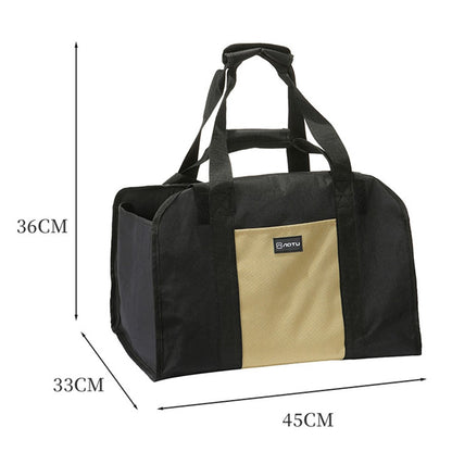 AOTU AT6550 Log Carrier Bag Oxford Cloth Tote Bag Picnic Utensil Storage Handbag for Hiking Camping