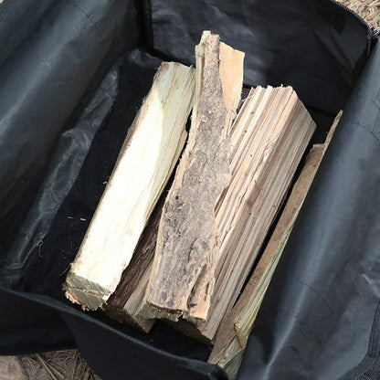 AOTU AT6550 Log Carrier Bag Oxford Cloth Tote Bag Picnic Utensil Storage Handbag for Hiking Camping