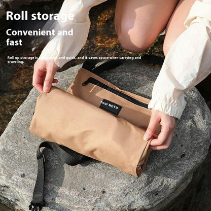 AOTU AT6944 Camping Tool Roll Bag Oxford Cloth Tools Organizer Roll Up Storage Pouch