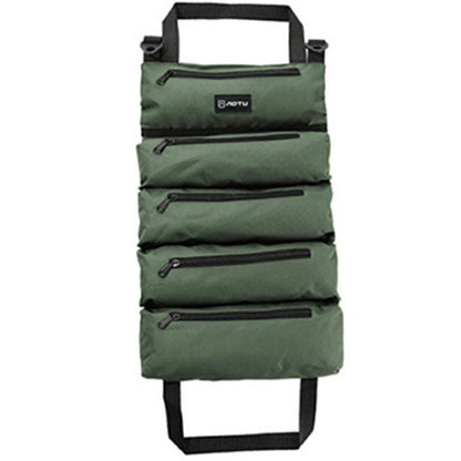 AOTU AT6944 Camping Tool Roll Bag Oxford Cloth Tools Organizer Roll Up Storage Pouch