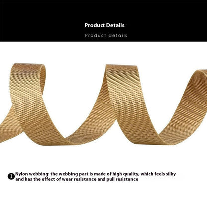 SN-P118 125x3.8cm Men's Nylon Webbing Belt Tactical Training Work Belt with Zinc Alloy Press-Type Buckle
