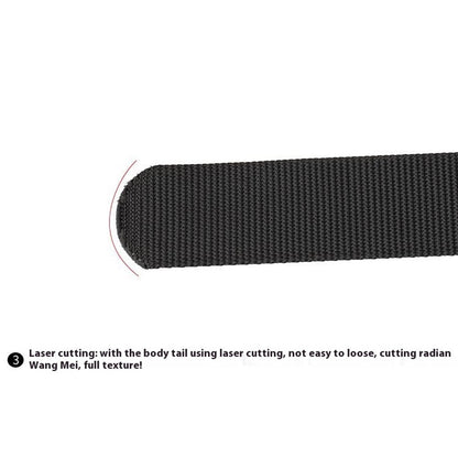 SN-P099 125x3.8cm Men's Nylon Web Tactical Belt Outdoor Work Belt with Zinc Alloy Buckle