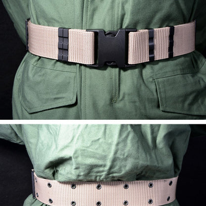 SN-030 125x5.5cm Polypropylene Webbing Belt Student Tactical Training Work Belt with Plastic Buckle