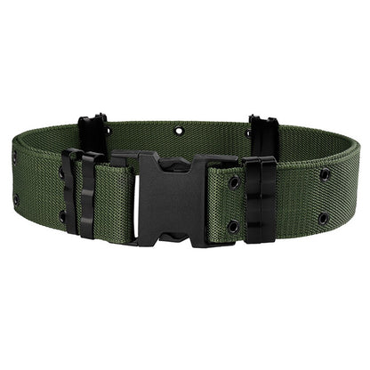 SN-030 125x5.5cm Polypropylene Webbing Belt Student Tactical Training Work Belt with Plastic Buckle
