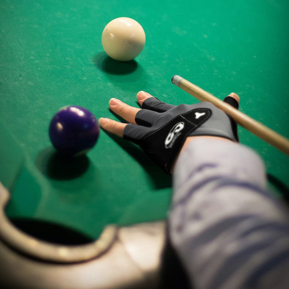 GOLOVEJOY XG82 1Pc Left Hand Billiard Glove Adult Microfiber Anti-skid Snooker Sport Glove