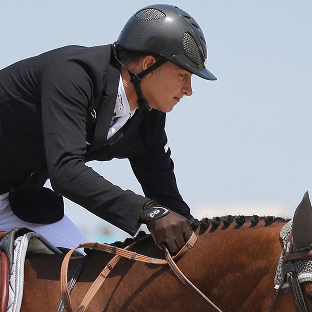 GOLOVEJOY XG83 Professional Equestrian Gloves Summer Ice Silk Anti-Slip Touch Screen Mittens
