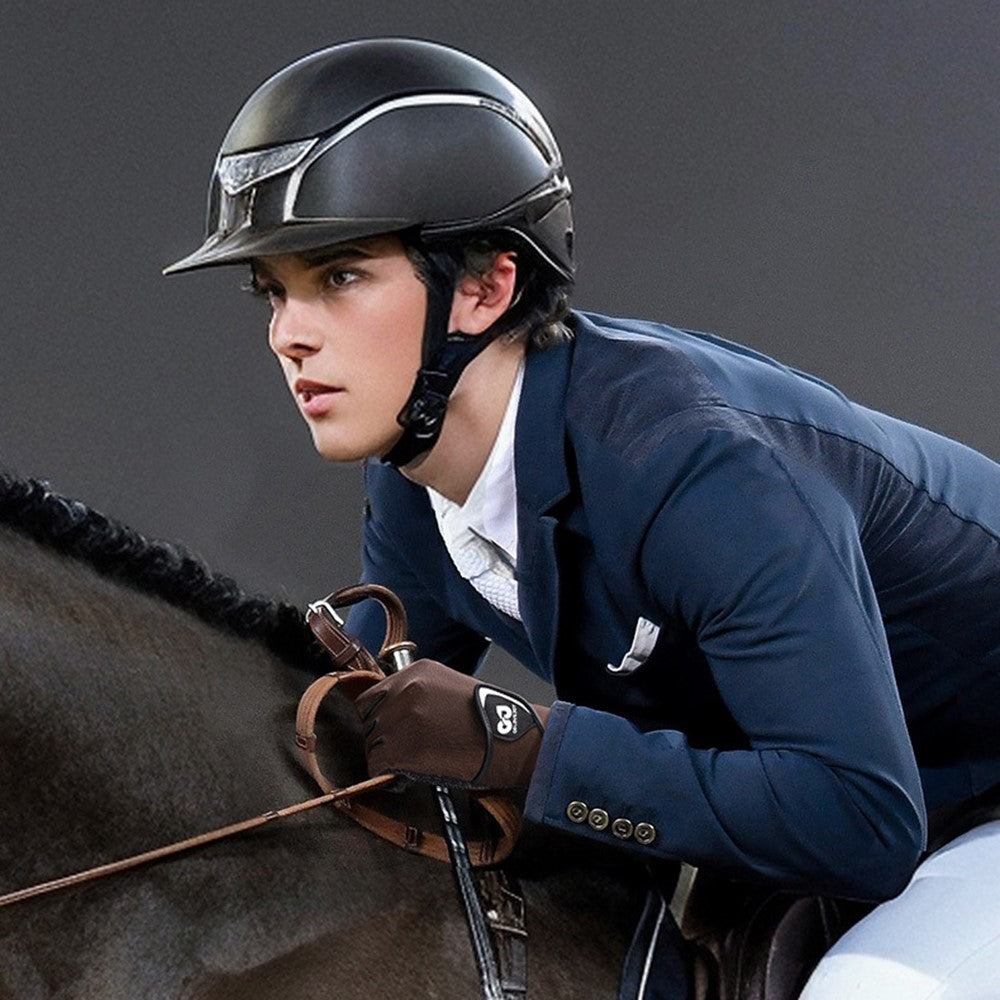 GOLOVEJOY XG83 Professional Equestrian Gloves Summer Ice Silk Anti-Slip Touch Screen Mittens
