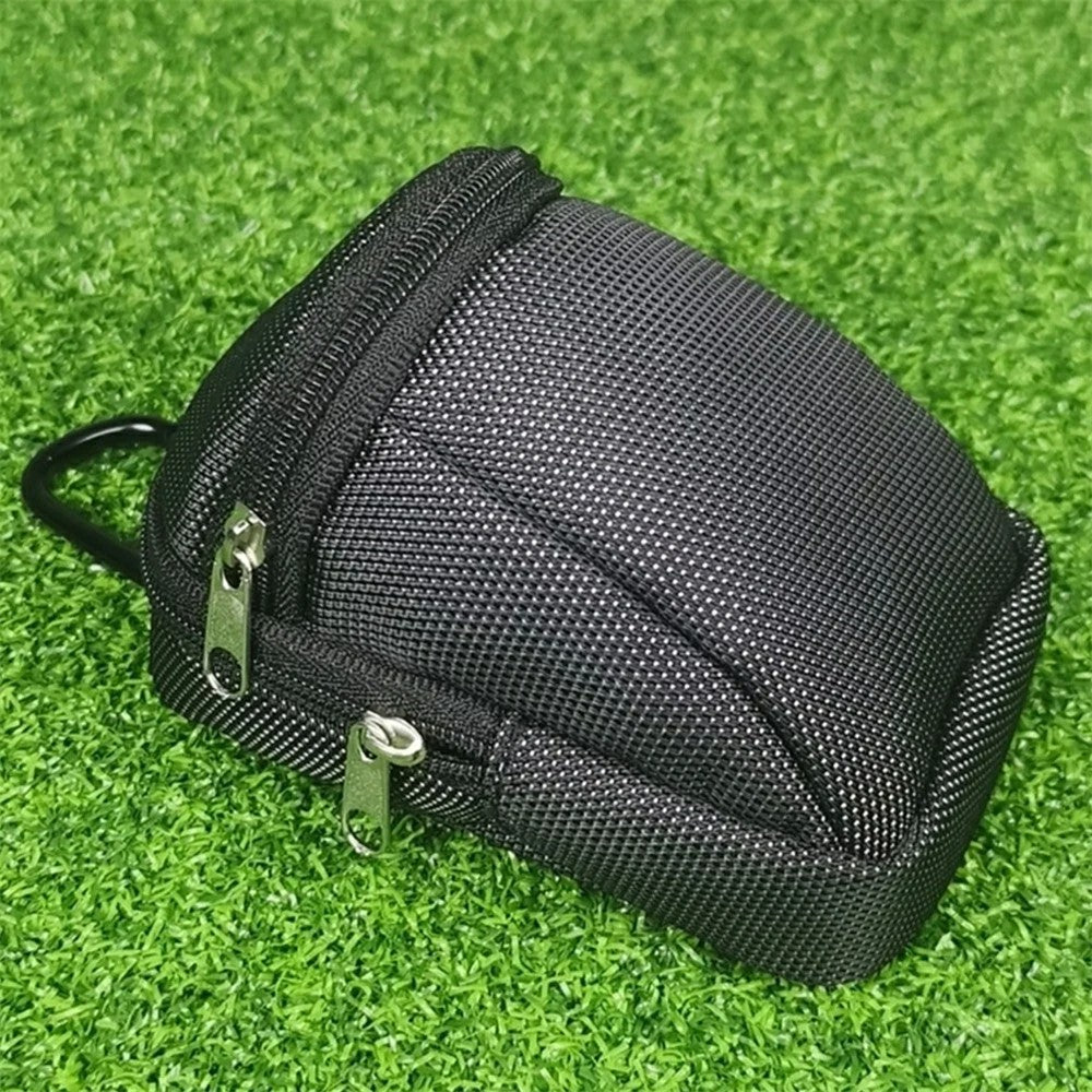 Golf Ball Mini Waist Bag Waterproof Fabric Park Golf Ball Portable Carrying Pouch