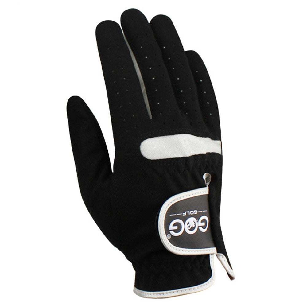 GOG 1Pc Men Golf Glove Soft Microfiber Breathable Sports Gloves for Left  /  Right Hand