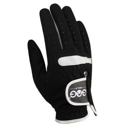 GOG 1Pc Men Golf Glove Soft Microfiber Breathable Sports Gloves for Left  /  Right Hand