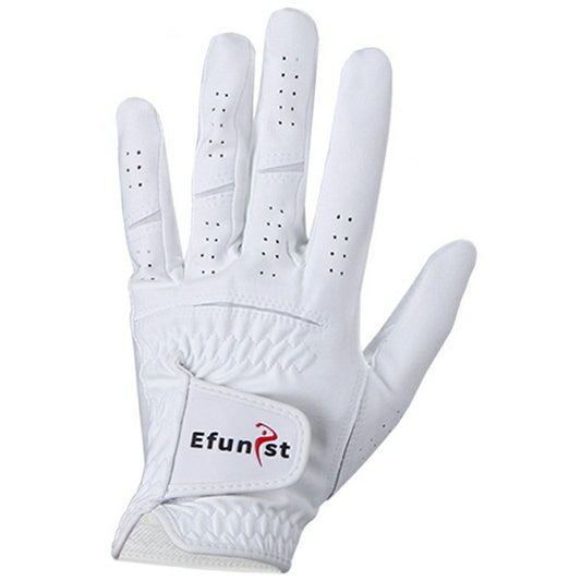EFUNIST 1Pc Professional Golf Club Training Gloves Nano Microfiber Cloth Breathable Golf Gloves