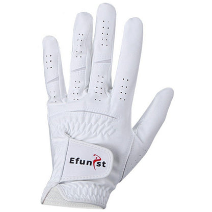 EFUNIST 1Pc Professional Golf Club Training Gloves Nano Microfiber Cloth Breathable Golf Gloves