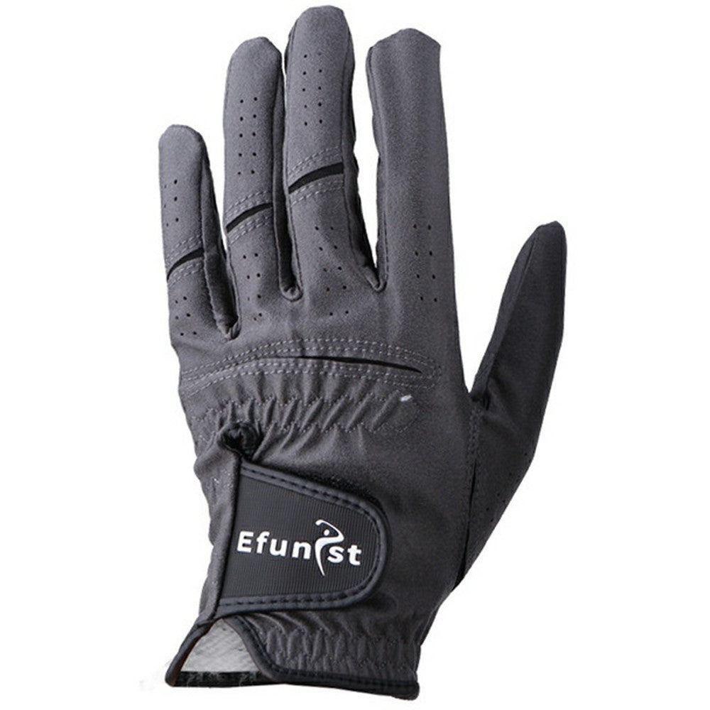 EFUNIST 1Pc Professional Golf Club Training Gloves Nano Microfiber Cloth Breathable Golf Gloves